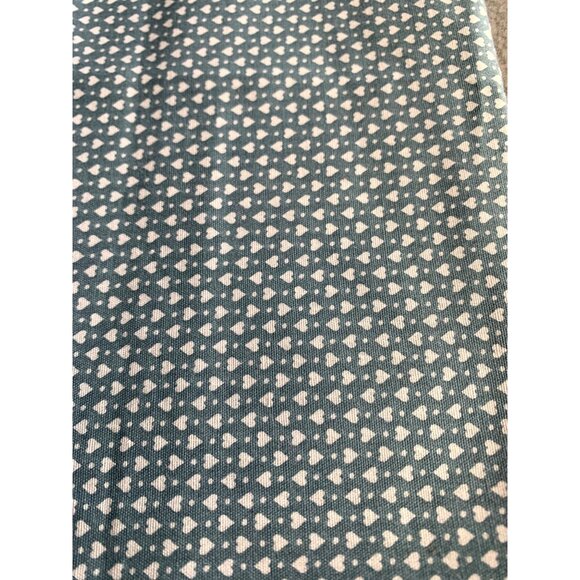 Blue & White Heart Pattern Cotton Fabric 1/2 Yard 44" Wide Sewing Crafting - Picture 1 of 5